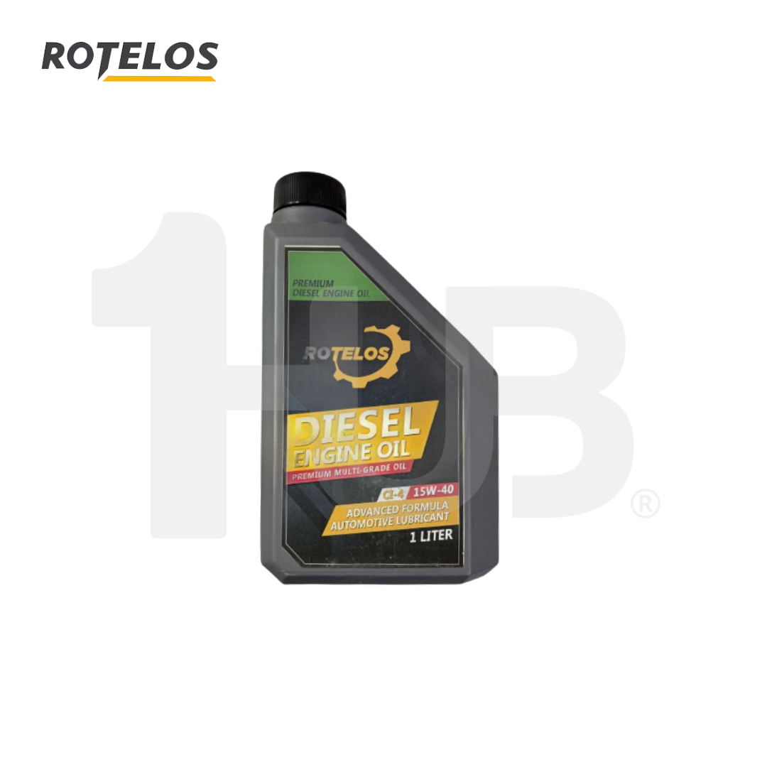 ROTELOS Heavy-Duty Diesel Engine Oil SAE 15W-40 API CI-4 1 Liter – Advanced Protection for Diesel Engines