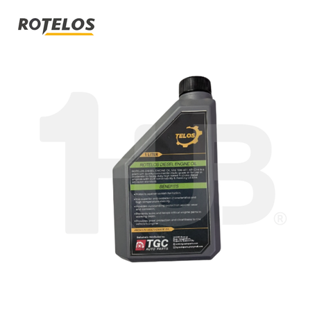 ROTELOS Heavy-Duty Diesel Engine Oil SAE 15W-40 API CI-4 1 Liter – Advanced Protection for Diesel Engines