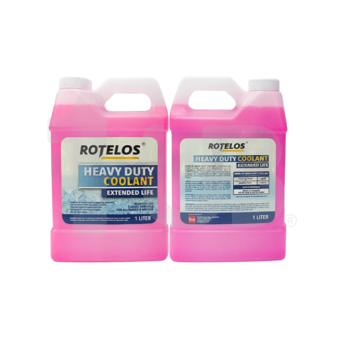ROTELOS Heavy Duty Extended Life Coolant 1L – Long Lasting Engine Protection