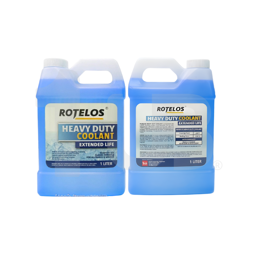 ROTELOS Heavy Duty Extended Life Coolant 1L – Long Lasting Engine Protection