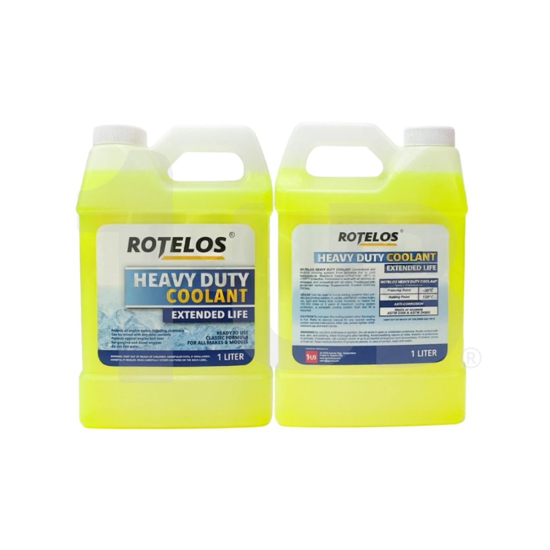 ROTELOS Heavy Duty Extended Life Coolant 1L – Long Lasting Engine Protection