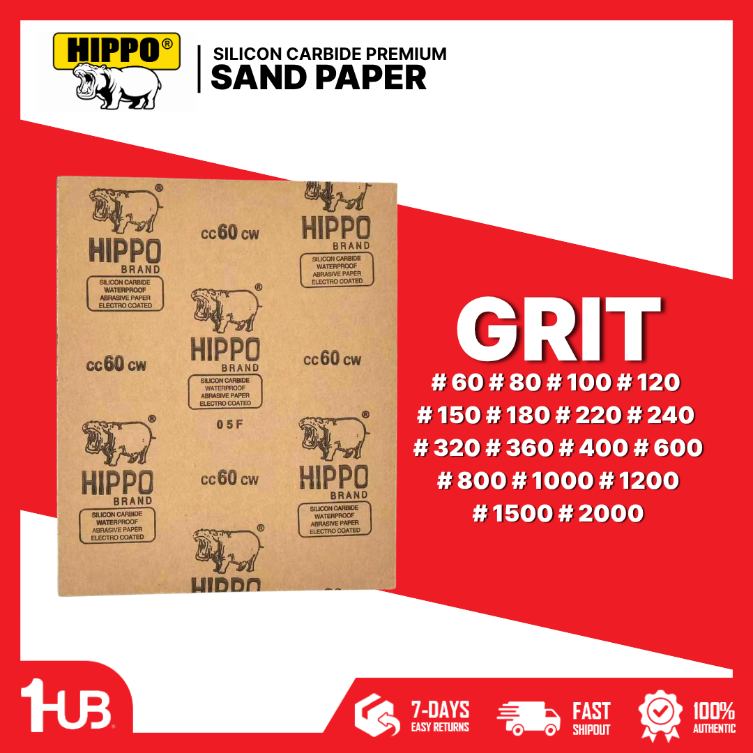 HIPPO Sand Paper – Sanding & Surface Preparation Abrasive