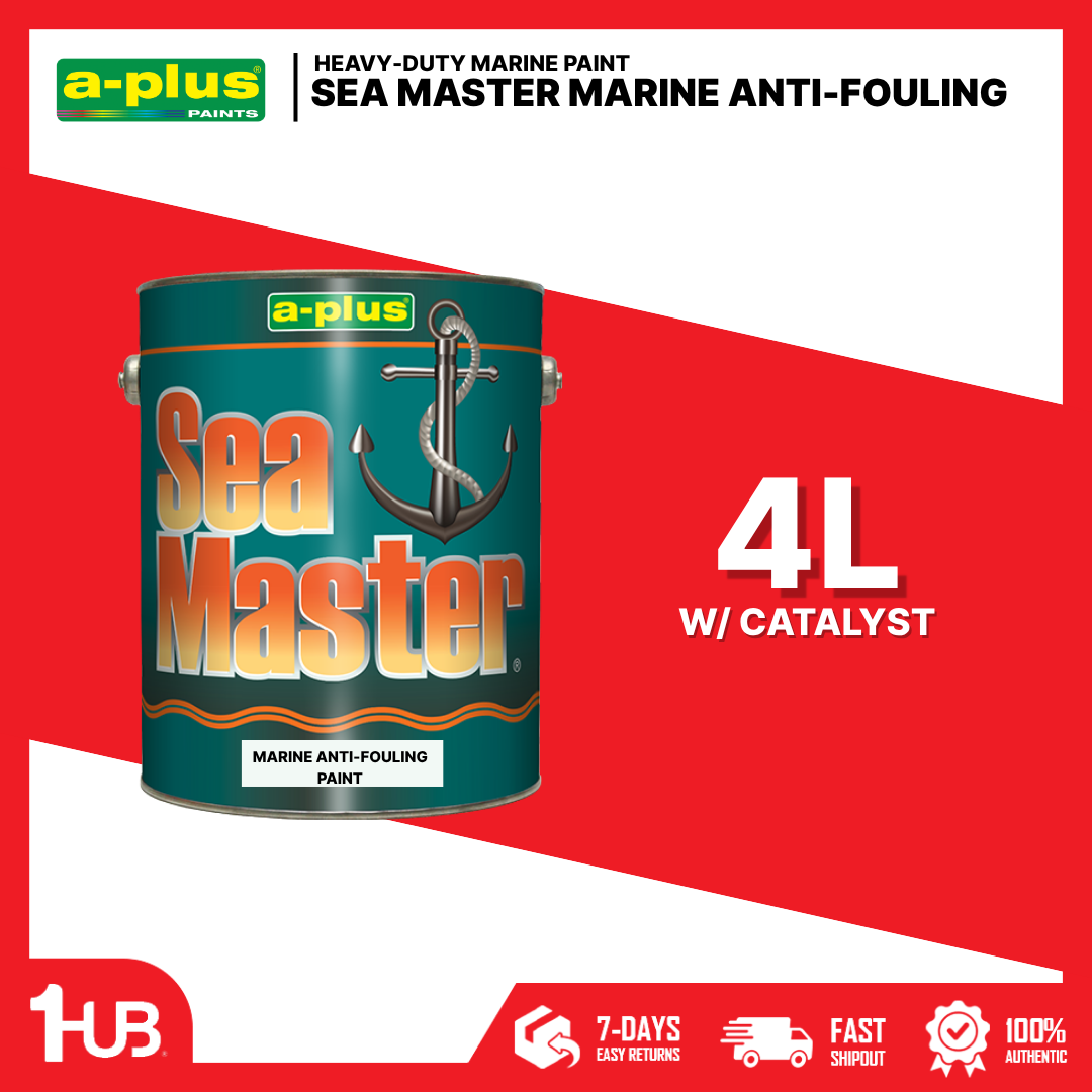 A-Plus Sea Master® Anti-Fouling Paint (4L) | Marine Protection Against Algae & Barnacles