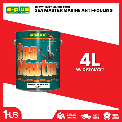 A-Plus Sea Master® Anti-Fouling Paint (4L) | Marine Protection Against Algae & Barnacles