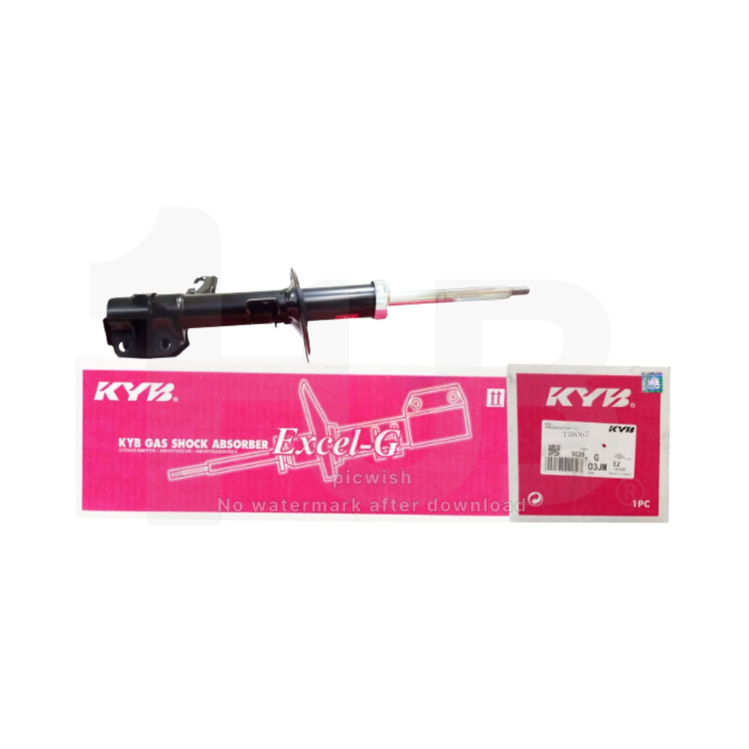 KYB SHOCK ABSORBER - GAS TYPE NISSAN CUBE,NOTE,MARCH 02-14 FRONT-RH 338067  ( 1 PC )