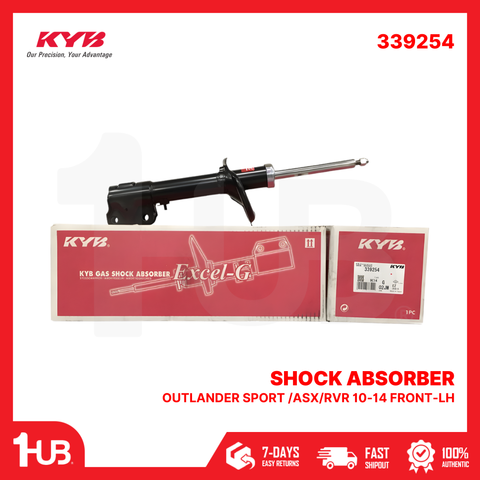 KYB SHOCK ABSORBER - GAS TYPE MITSUBISHI OUTLANDER SPORT /ASX/RVR 10-14 FRONT-LH 339254  ( 1 PC )