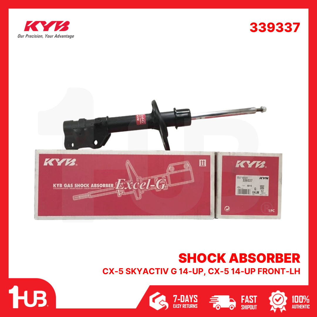 KYB SHOCK ABSORBER MAZDA CX-5 SKYACTIV G 14-UP, CX-5 14-UP FRONT-LH 339337  ( 1 PC )