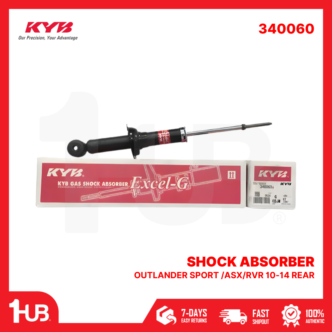 KYB SHOCK ABSORBER - GAS TYPE MITSUBISHI OUTLANDER SPORT /ASX/RVR 10-14 REAR 340060  ( 1 PC )