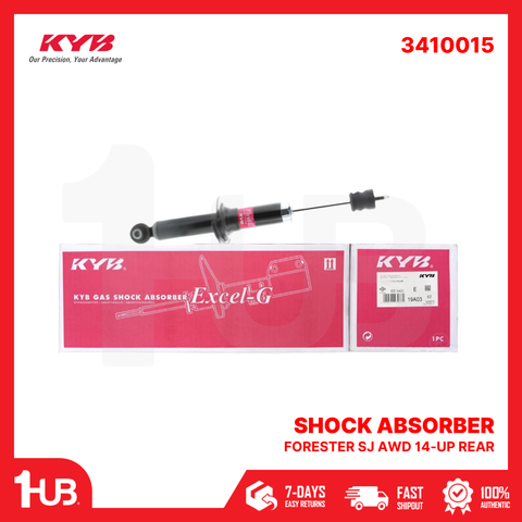 KYB SHOCK ABSORBER - GAS TYPE SUBARU FORESTER SJ AWD 14-UP REAR 3410015  ( 1 PC )