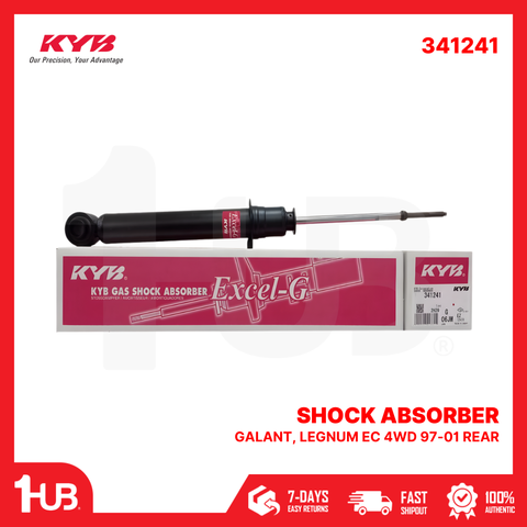 KYB SHOCK ABSORBER - GAS TYPE MITSUBISHI GALANT, LEGNUM EC 4WD 97-01 REAR 341241  ( 1 PC )