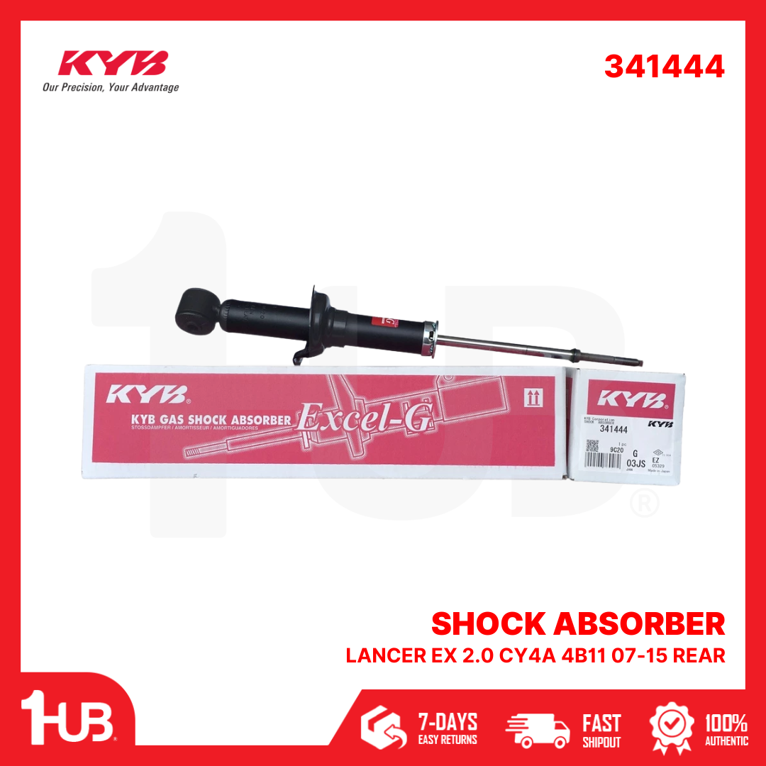 KYB SHOCK ABSORBER MITSUBISHI LANCER EX 2.0 CY4A 4B11 07-15 REAR 341444  ( 1 PC )