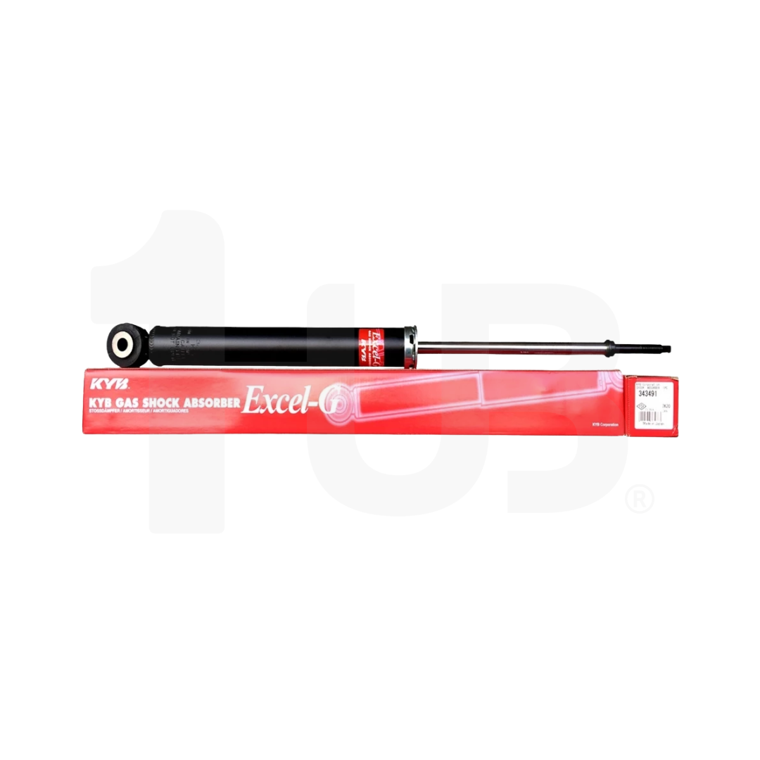 KYB SHOCK ABSORBER - GAS TYPE NISSAN TIDA, GRAND LIVINA, LIVINA GENISS 1.5,1.6,1.8 05-12 REAR 343491  ( 1 PC )