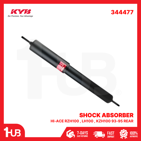 KYB SHOCK ABSORBER - GAS TYPE TOYOTA HI-ACE RZH100 , LH100 , KZH100 93-95 REAR 344477  ( 1 PC )