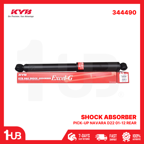 KYB SHOCK ABSORBER - GAS TYPE NISSAN PICK-UP NAVARA D22 01-12 REAR 344490  ( 1 PC )