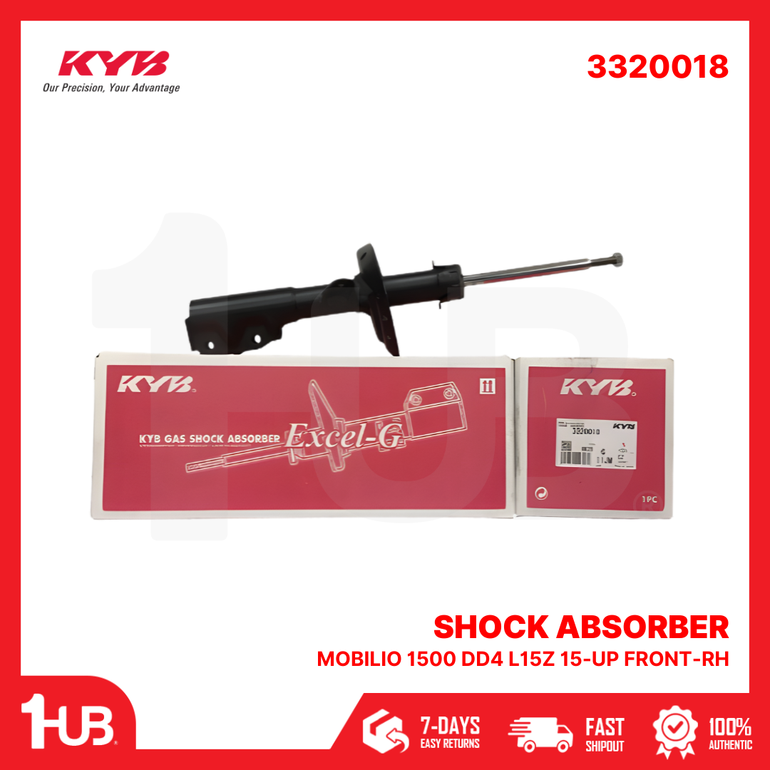 KYB SHOCK ABSORBER HONDA MOBILIO 1500 DD4 L15Z 15-UP FRONT-RH 3320018  ( 1 PC )