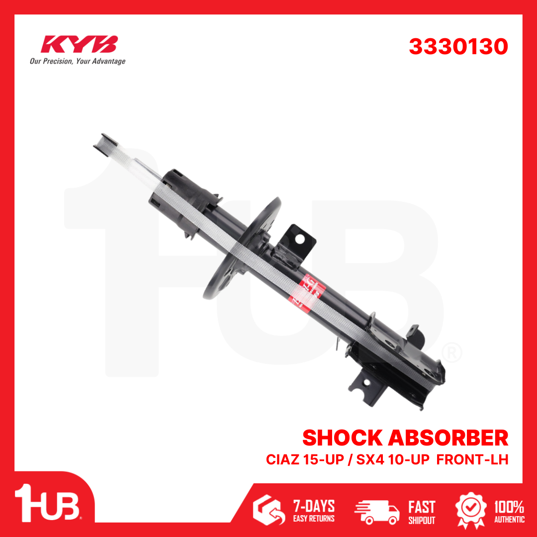 KYB SHOCK ABSORBER - GAS TYPE SUZUKI CIAZ 15-UP / SX4 10-UP  FRONT-LH 3330130  ( 1 PC )