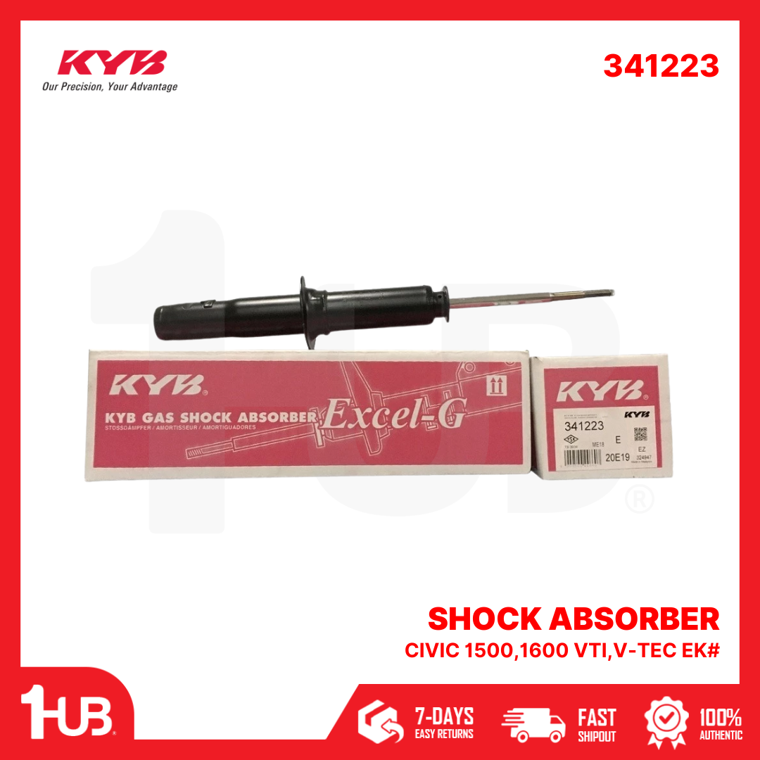 KYB SHOCK ABSORBER HONDA CIVIC 1500,1600 VTI,V-TEC EK# 341223  ( 1 PC )