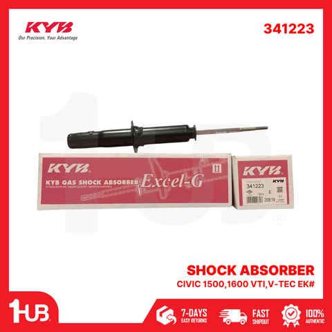 KYB SHOCK ABSORBER HONDA CIVIC 1500,1600 VTI,V-TEC EK# 341223  ( 1 PC )