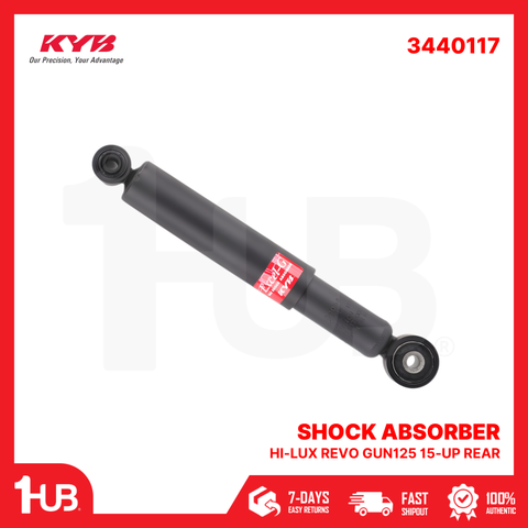 KYB SHOCK ABSORBER - GAS TYPE TOYOTA HI-LUX REVO GUN125 15-UP REAR 3440117 48541-0K170 ( 1 PC )