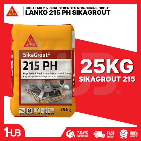 SIKA SIKAGROUT 215 PH HIGH EARLY & FINAL STRENGTH NON-SHRINK GROUT ( 25KG )