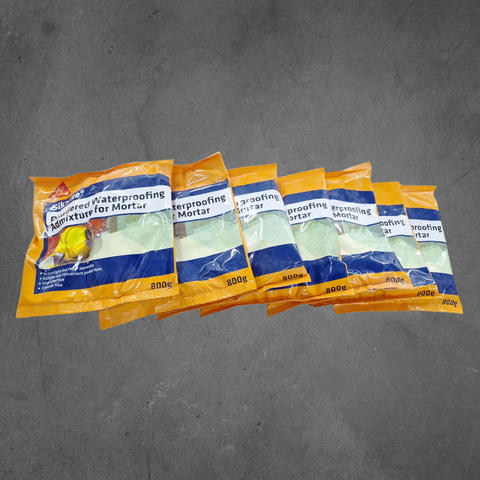 Sika Sikalite 800g Powdered Waterproofing Admixture for Mortar - Easy to Use & Economical Beige Powder Form