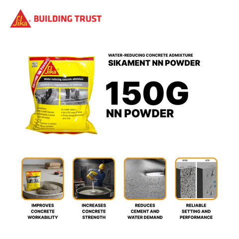 SIKA SIKAMENT NN POWDER WATER-REDUCING CONCRETE ADMIXTURE ( 150G )