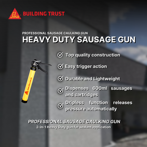SIKA HEAVY DUTY SAUSAGE GUN ( 600ML )