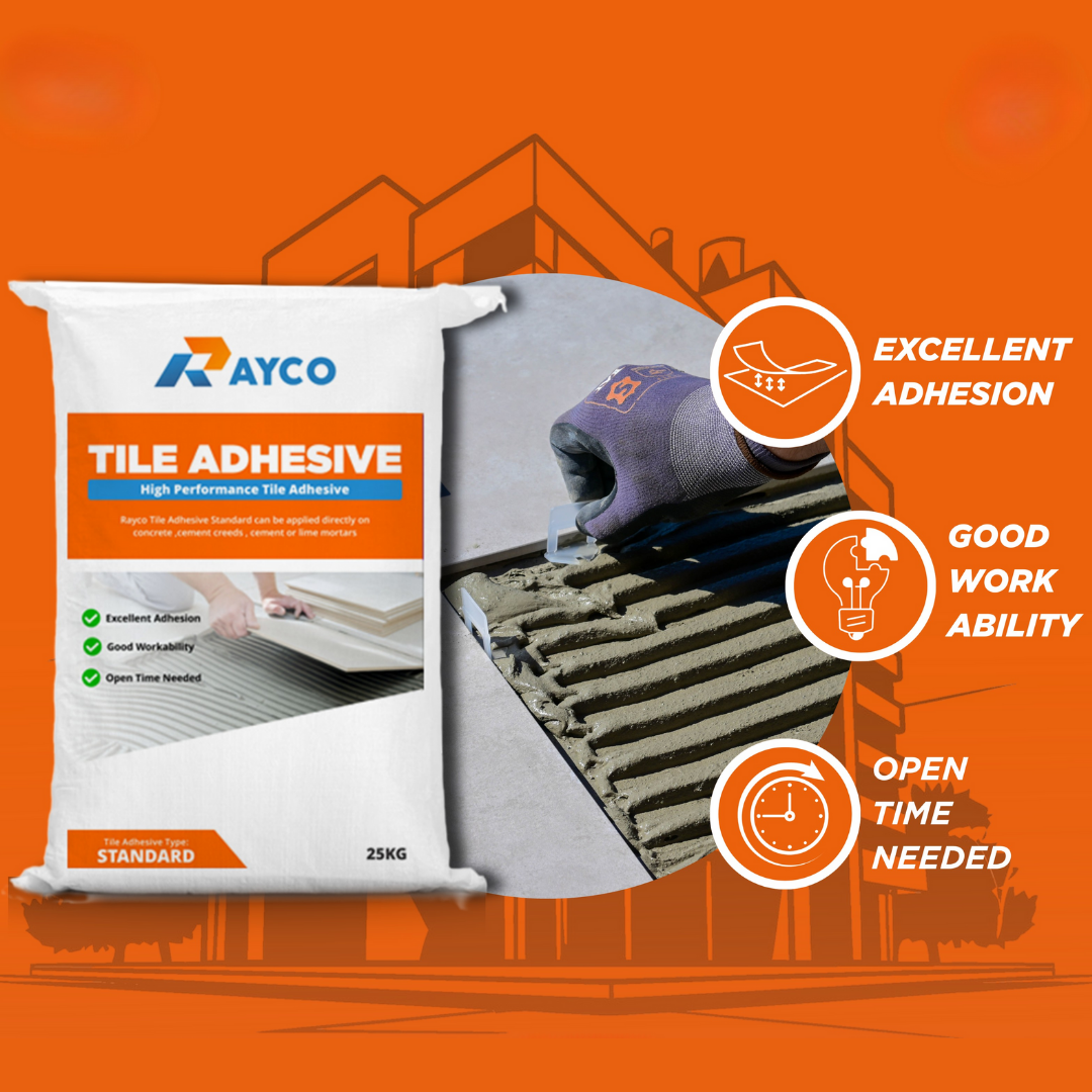 RAYCO TILE ADHESIVE STANDARD  ( 25 KG )