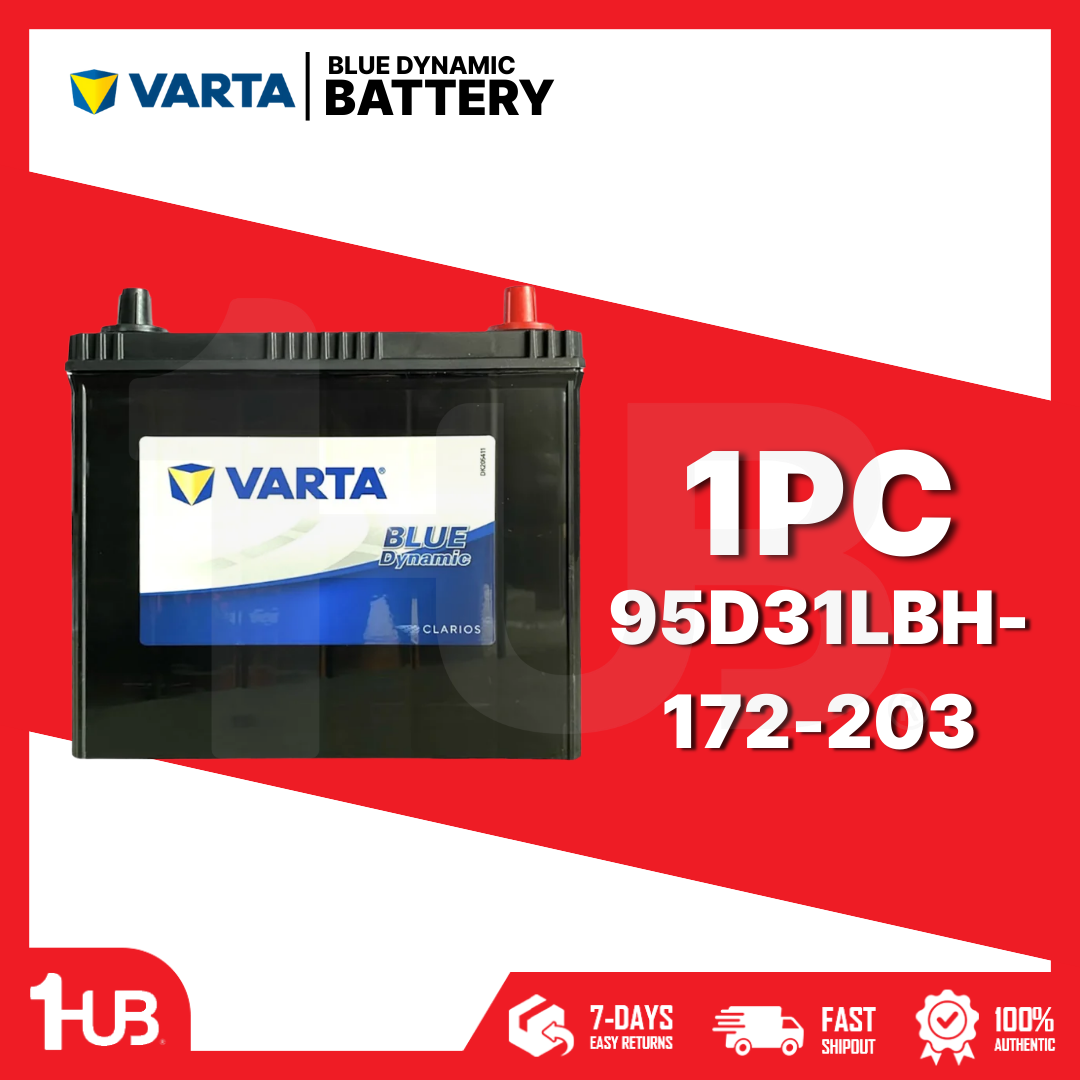 VARTA BLUE BATTERY 95D31LBH-172-203 ( 1 PC )
