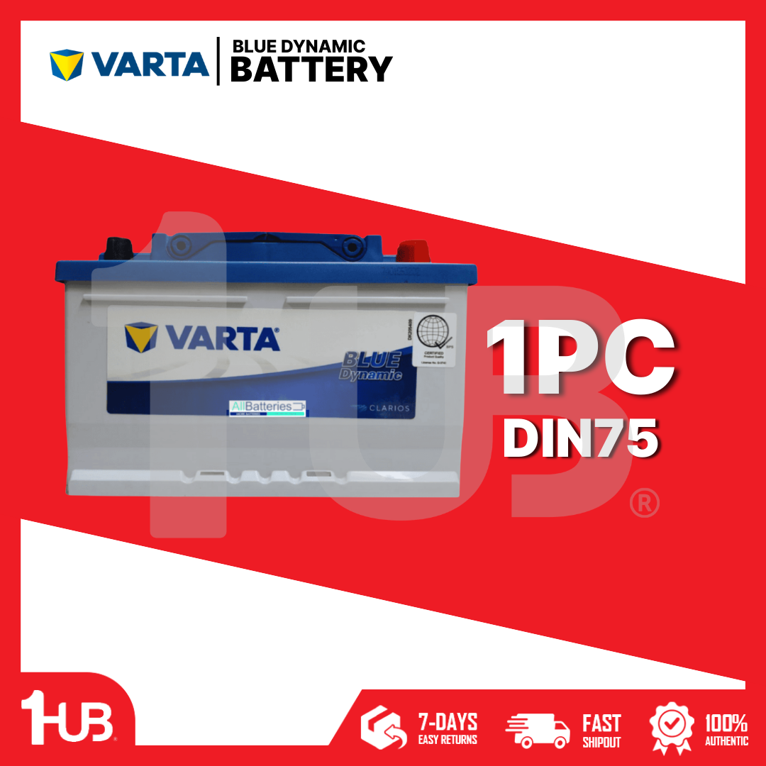 VARTA BLUE BATTERY DIN75 ( 1 PC )