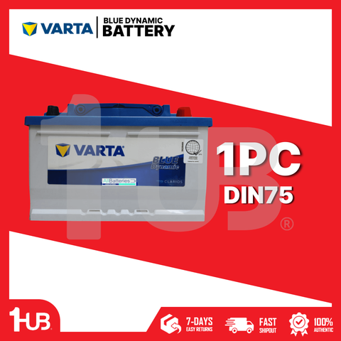 VARTA BLUE BATTERY DIN75 ( 1 PC )