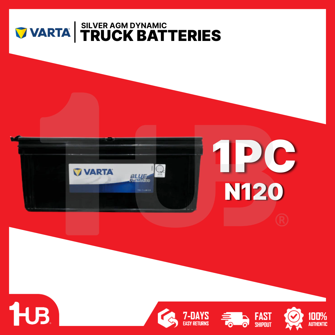 VARTA BLUE BATTERY VARTA TRUCK N120 ( 1 PC )