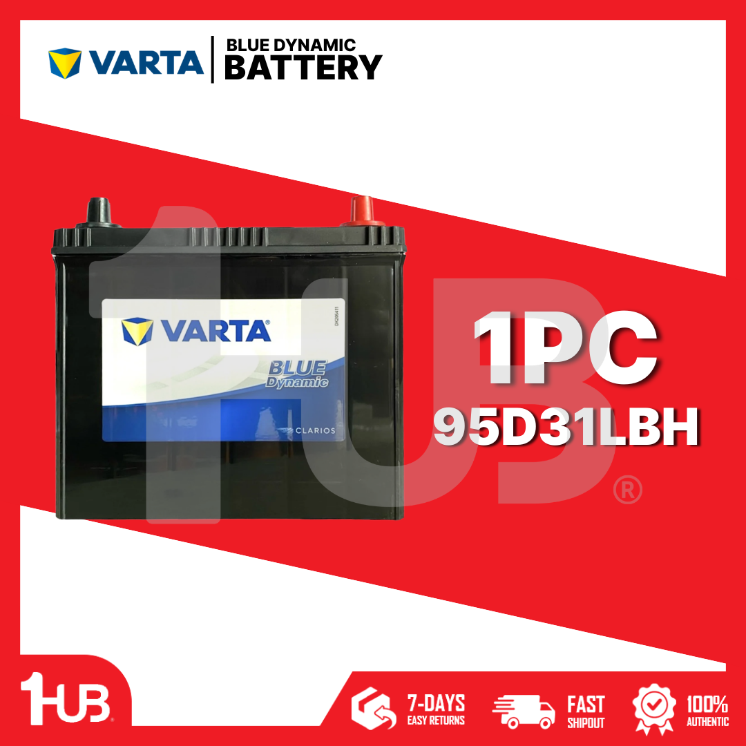 VARTA BLUE CAR BATTERY 305-172-203 95D31LBH ( 1 PC )
