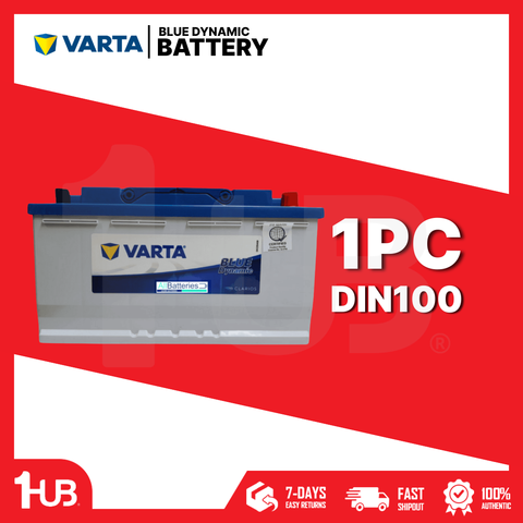 VARTA BLUE CAR BATTERY 60044 DIN100 ( 1 PC )