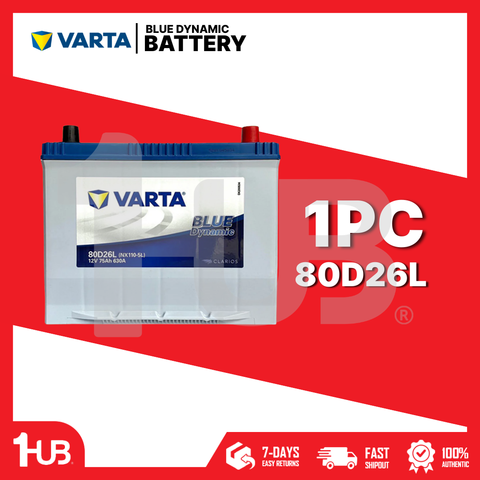 VARTA BLUE BATTERY 2SM /80D26L ( 1 PC )