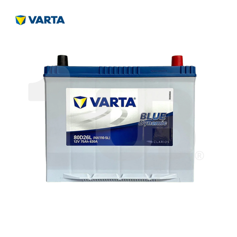 VARTA BLUE CAR BATTERY  80D26L / N50 ( 1 PC )