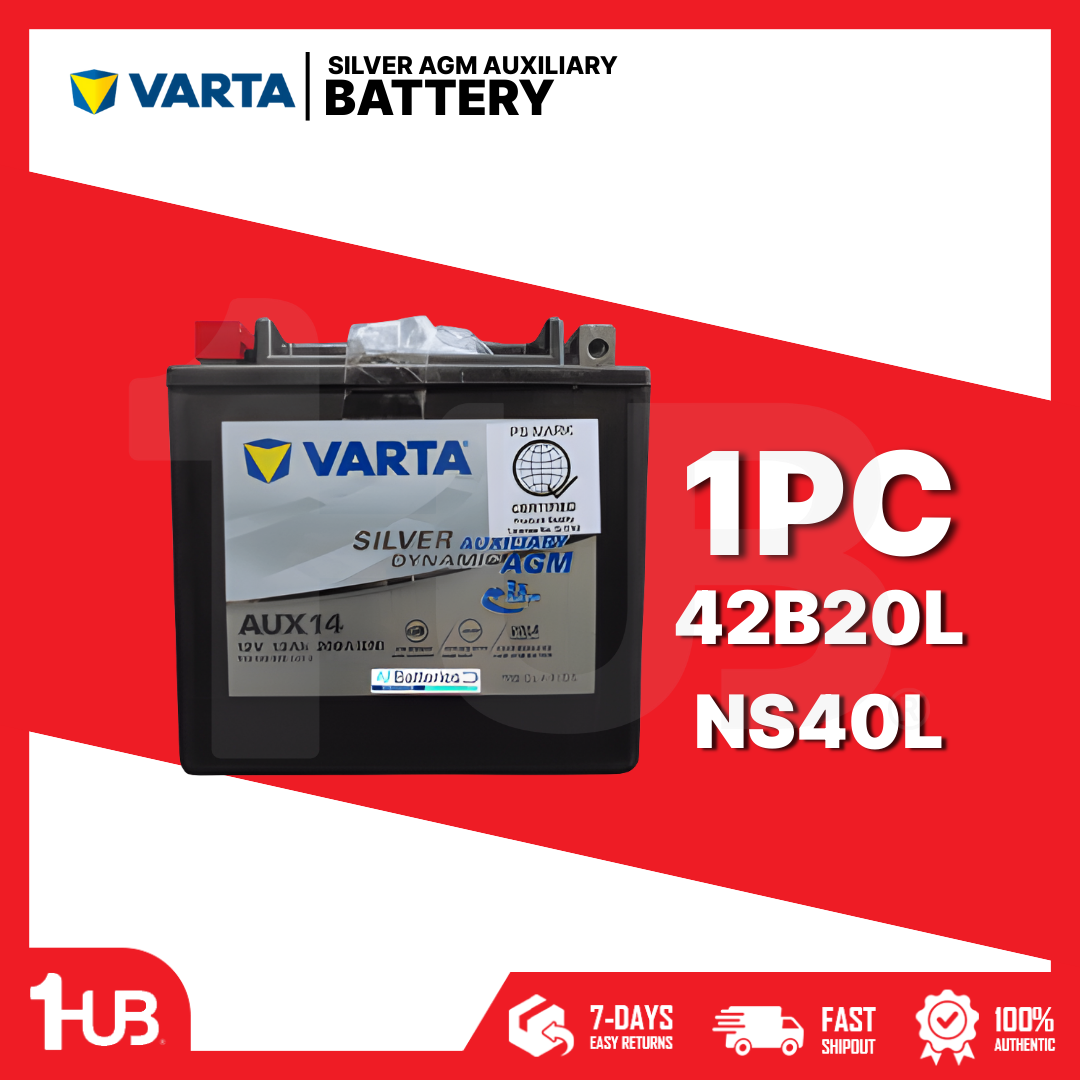 VARTA CAR BATTERY 42B20L NS40L ( 1 PC )