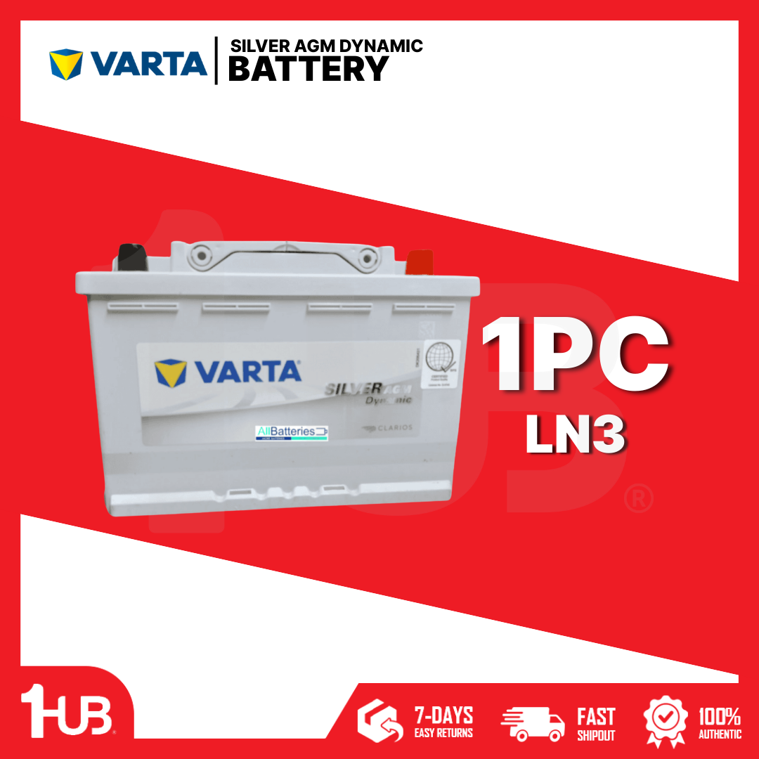 VARTA SILVER BATTERY AGM LN3 ( 1 PC )
