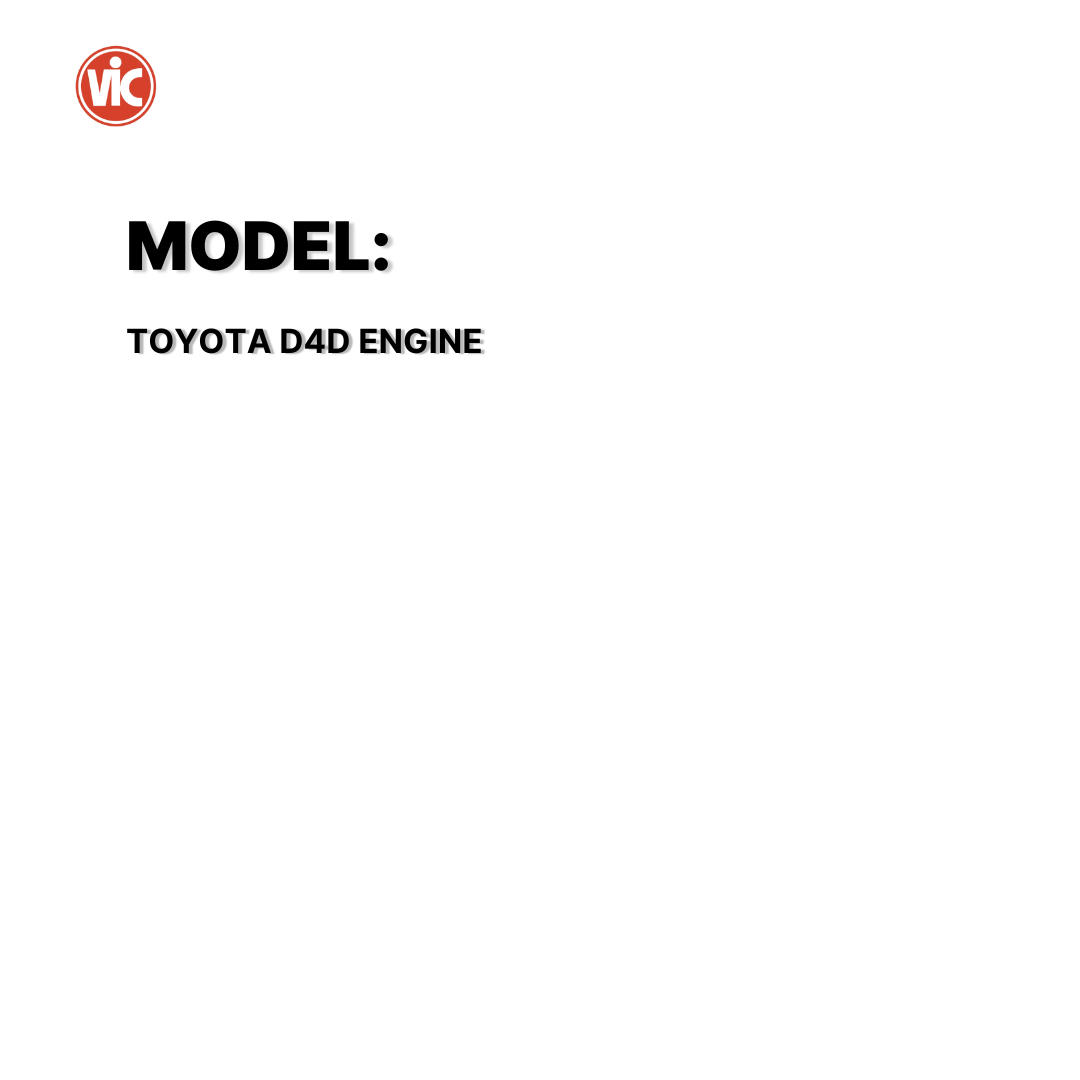 VIC FUEL FILTER ELEMENT CARTRIDGE TYPE VIC F-193 TOYOTA D4D ENGINE  F-193 5758834 ( 1 PC )