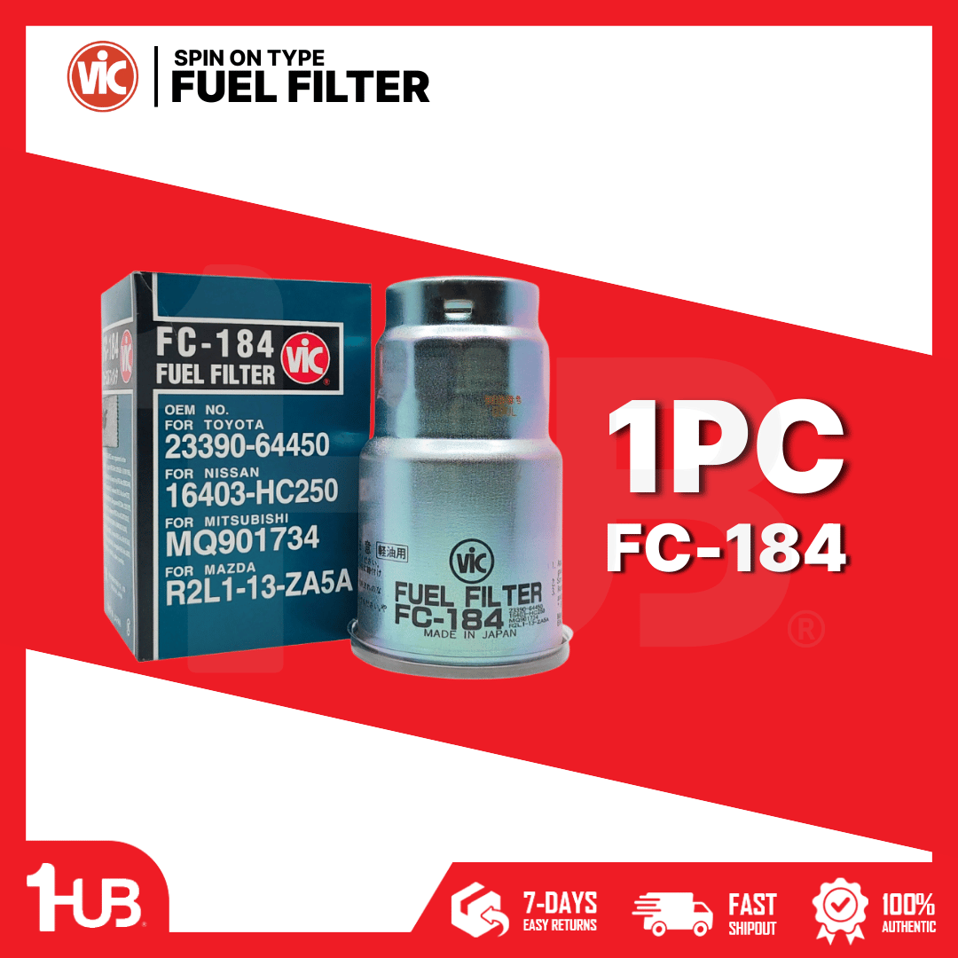 VIC FUEL FILTER SPIN ON TYPE VIC FC-184 / FC-184 8413516 ( 1 PC )