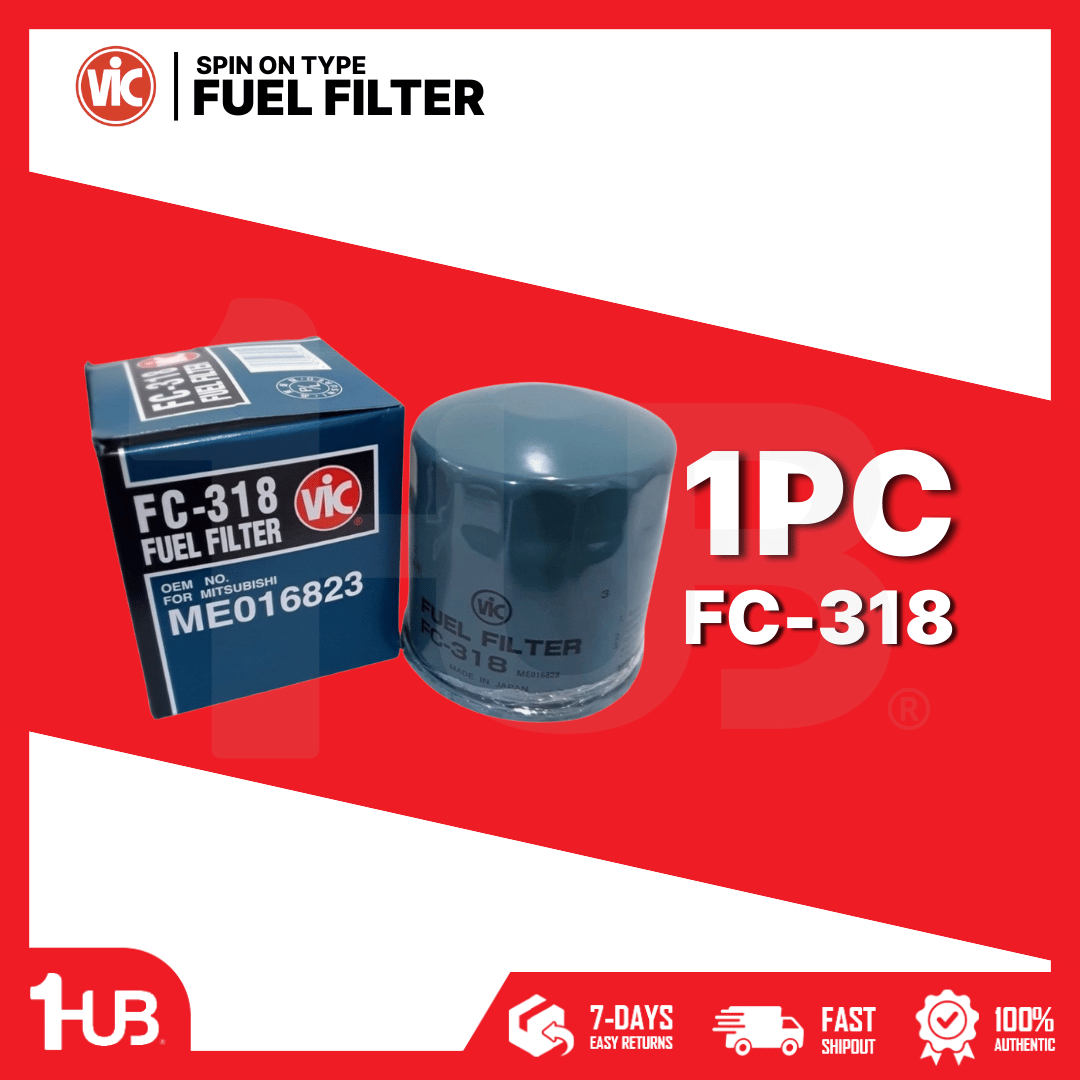 VIC FUEL FILTER SPIN ON TYPE VIC FC-318 FC-318 8551303 ( 1 PC )