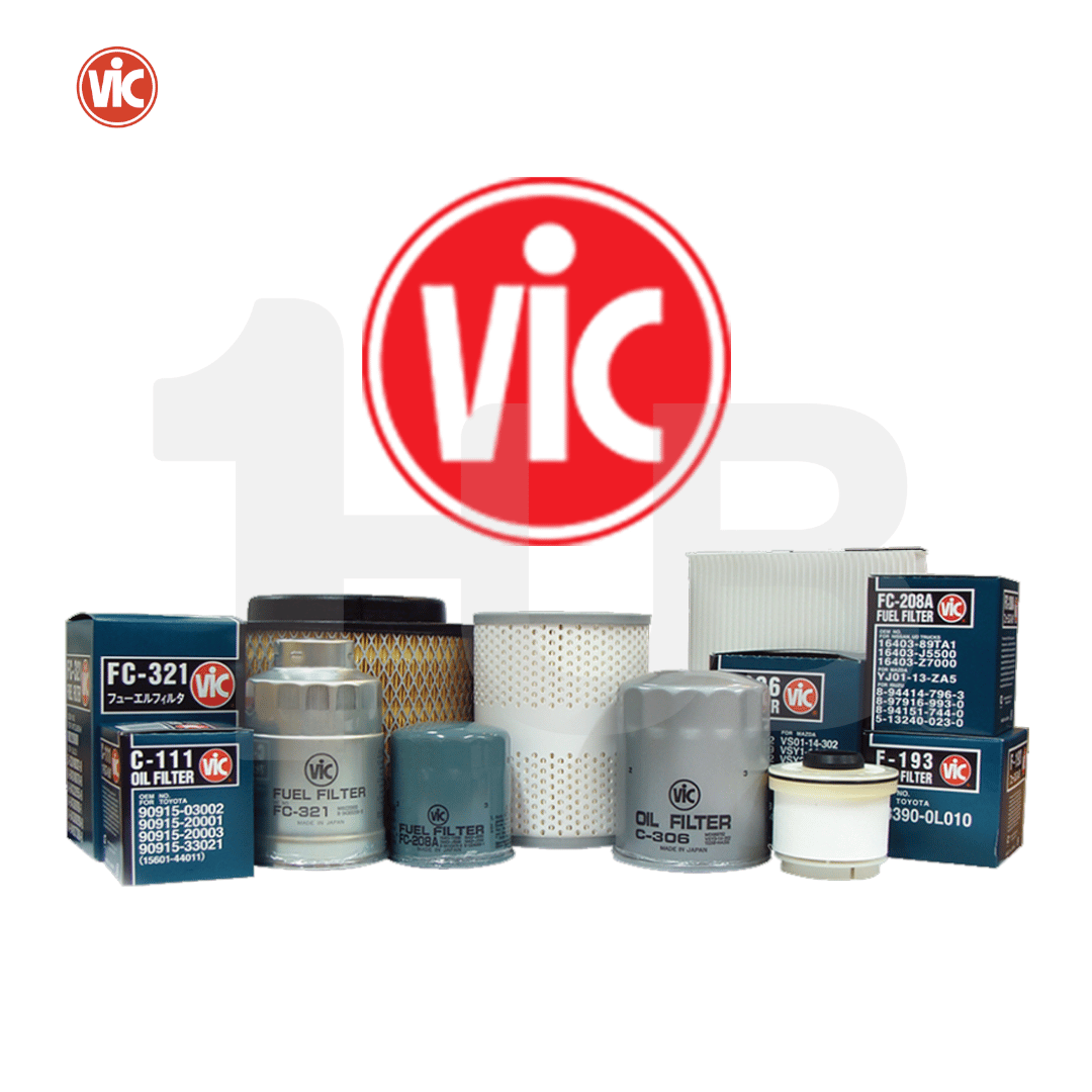 VIC OIL FILTER CARTRIDGE ELEMENT TYPE VIC O-118 TOYOTA ALPHARD 3.5 2GR-FE 08- , CAMRY 3.5 06-  O-118 9064725 ( 1 PC )
