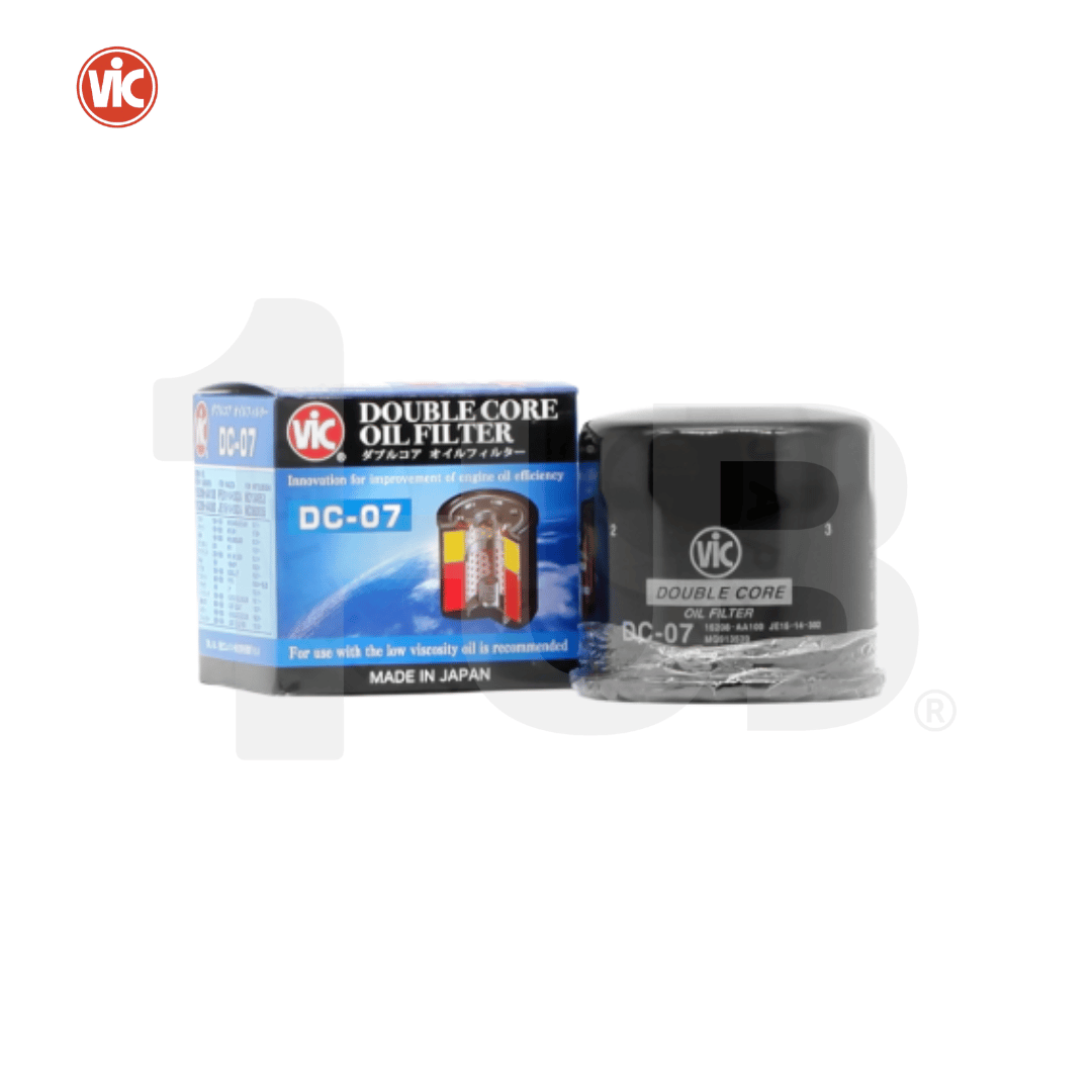 VIC OIL FILTER DOUBLE CORE (VIC) DC-07 / C-304 / C-415 / C-901 MD017440 / JEY0-14-302 / 15208-KA000 MITSUBISHI / HONDA / MAZDA / SUBARU DC-07 6019723 ( 1 PC )