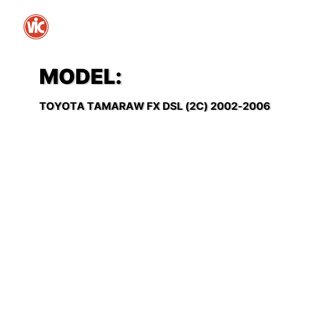 VIC OIL FILTER DOUBLE CORE VIC DC-02 TOYOTA CAMRY 3.0 V 1MZ-FE 02-06 (REPLACES C-111 / 114) C-112 5548195 ( 1 PC )