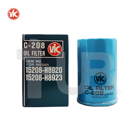 VIC OIL FILTER - SPIN ON   C-208  ( 1 PC )
