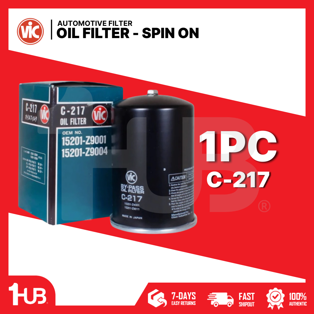 VIC OIL FILTER - SPIN ON   C-217  ( 1 PC )