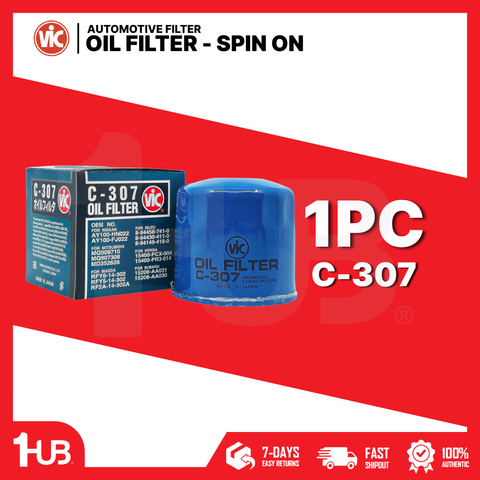 VIC OIL FILTER SPIN ON VIC C-307 C-307 9566111 ( 1 PC )