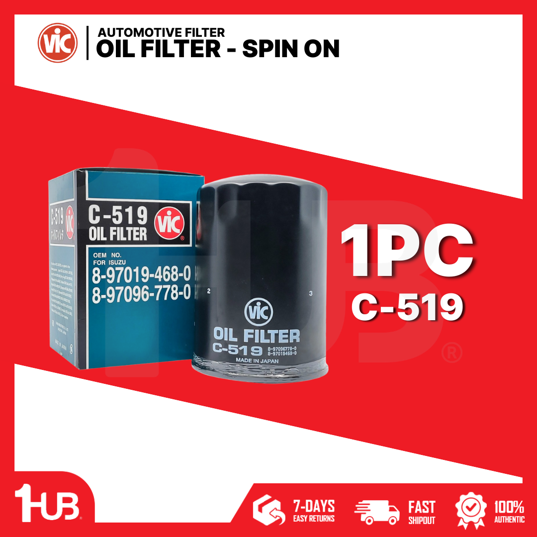 VIC OIL FILTER SPIN ON VIC C-519 C-519 7044506 ( 1 PC )