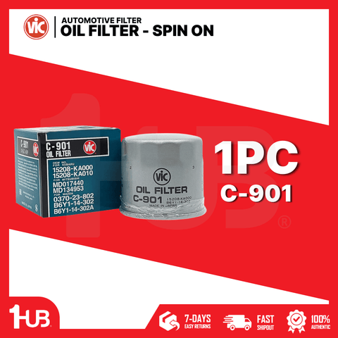 VIC OIL FILTER SPIN ON VIC C-901 C-901 3975337 ( 1 PC )
