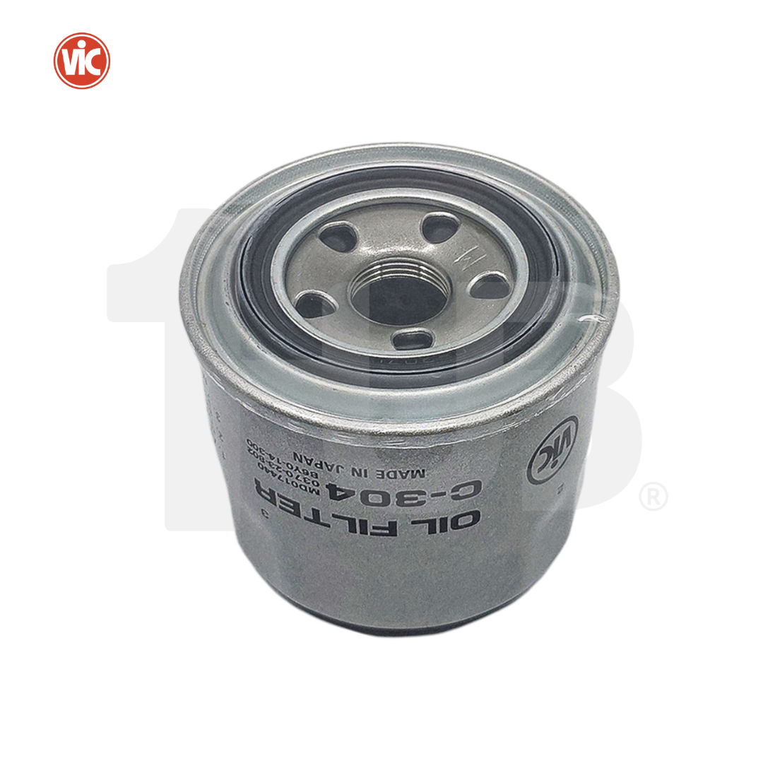 VIC OIL FILTER SPIN ON VIC C-304 FORD LASER , KIA PRIDE , SORENTO GAS GE3500 , HYUNDAI ELANTRA / GETZ / MATRIX / TUCSON GAS  C-304 19244 ( 1 PC )